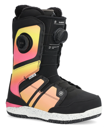 Ride Karmyn Zonal Snowboard Boots Womens 2025 Sunset 7.5