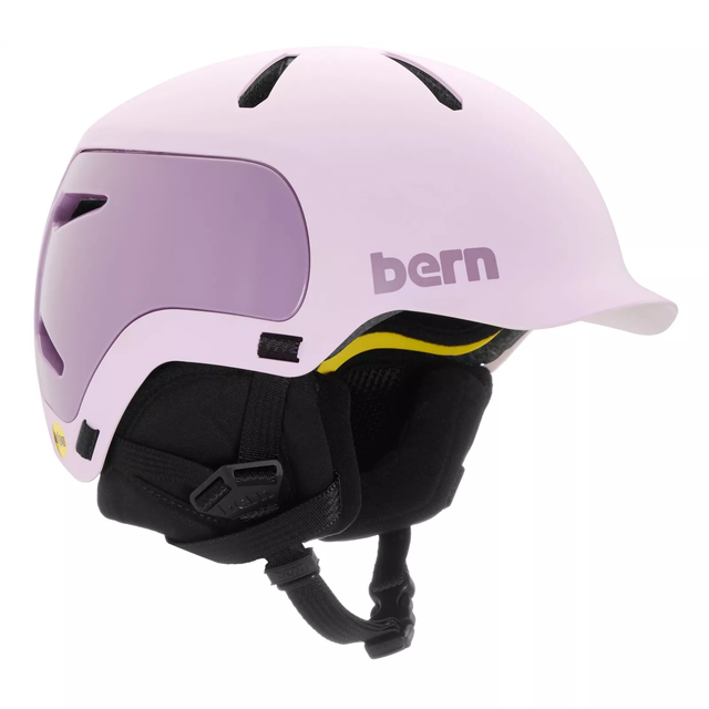Bern Watts 2.0 MIPS Snow Helmet Matte  Lavender Small