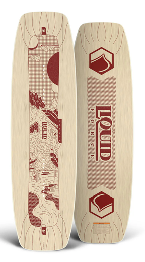 Liquid Force Noodle Wakeboard White Red 145