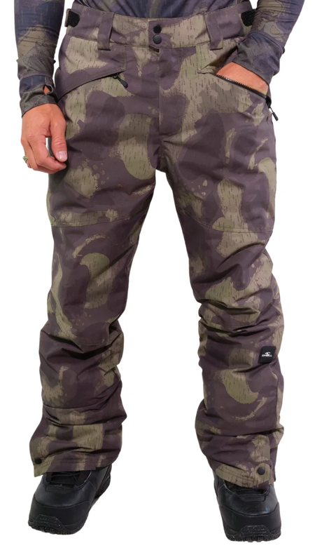 Oneill Hammer Insulated Snow Pants Mens Black Night Camo L