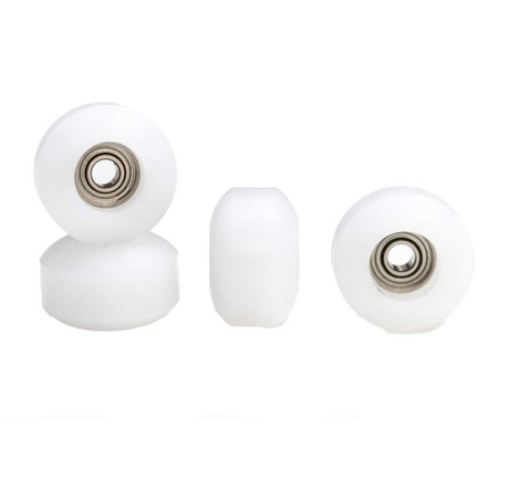 Blackriver Pro Fingerboard Wheels Blank White 7.75mm