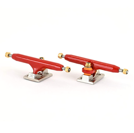 Blackriver Pro Fingerboard Trucks BRTs 3.0 Silver Red 36mm