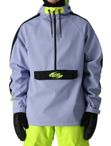 686 Waterproof Anorak Mens Purple Impression L