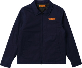 ANTI HERO BASIC EAGLE STASH JACKET XLARGE NAVY ORANGE