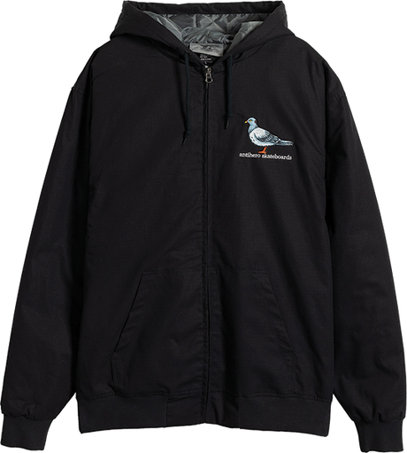 ANTI HERO LIL PIGEON RIPSTOP JACKET SMALL BLACK