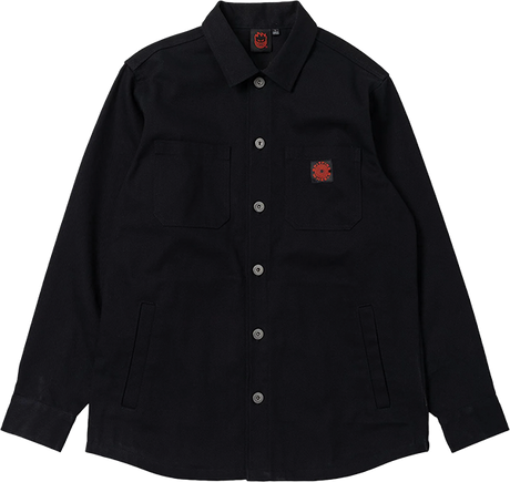 SPITFIRE CLASSIC '87 SWIRL SHIRT JACKET XLARGE BLACK