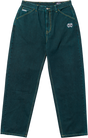 KROOKED EYES DENIM TWILL PANT XXLARGE GREEN OVERDYE