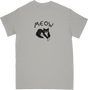 MEOW CROSS TSHIRT PAW SS TSHIRT MEDIUM ICE GREY