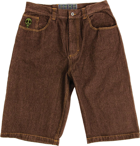 ALIEN WORKSHOP JORTS SHORT XLARGE RUSSET BROWN