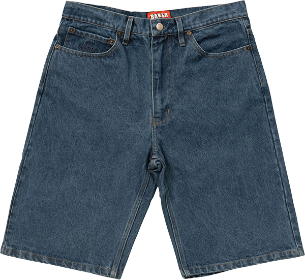 BAKER WARNER JEAN SHORTS 30-BLUE