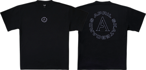 APRIL FULL CIRCLE SS TSHIRT XLARGE BLACK