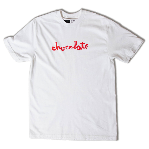 CHOCOLATE CLASS TSHIRTIC CHUNK SS TSHIRT MEDIUM WHT/RED