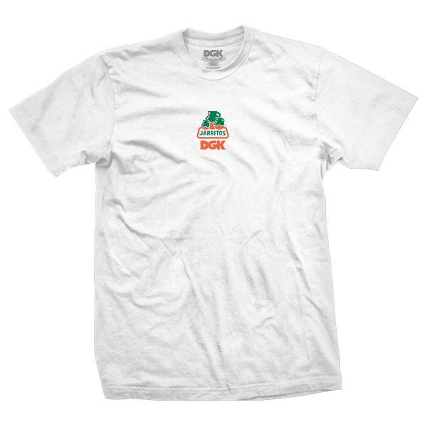 DGK JARRITOS BOTELLA SS TSHIRT LARGE WHITE