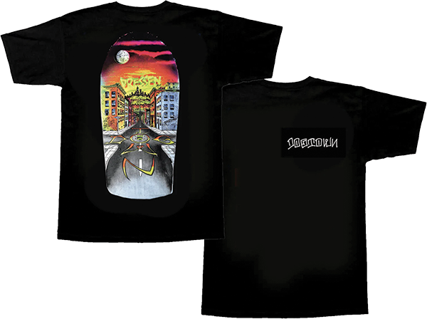 DOGTOWN DRESSEN STREET 80S SS LARGE BLACK