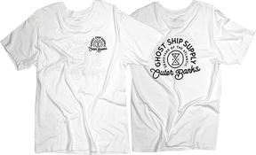 GHOST SHIP INSIGNIA SS TSHIRT XXLARGE-WHITE