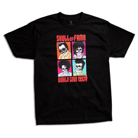 GIRL SKULL OF FAME WORLD TOUR SS TSHIRT XLARGE TAR