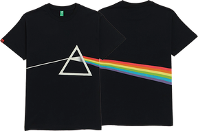 HABITAT PINK FLOYD DARK SIDE OF THE MOON SS TSHIRT LARGE  BLACK
