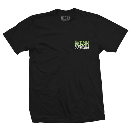 HEROIN PICKLED EGG SS TSHIRT LARGE BLK