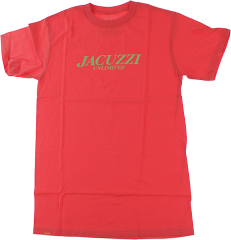 JACUZZI FLAVOR SS TSHIRT LARGE-CORAL SILK