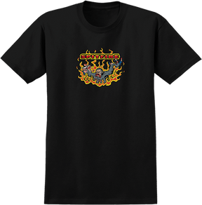 SPITFIRE MAULERS SS XLARGE  BLACK