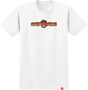 SPITFIRE OG SPLIT FADE FILL SS TSHIRT MEDIUM WHITE
