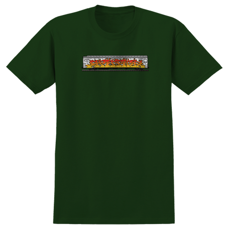 SPITFIRE SAVIE II TRAIN YARD SS TSHIRT XXLARGE FOREST