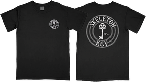 SKELETON KEY OG CIRCLE LOGO SS TSHIRT MEDIUM BLACK