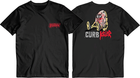 SLAPPY CURB KILLER SS TSHIRT LARGE BLACK
