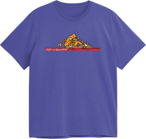 SLAPPY TOY MACHINE SS TSHIRT LARGE LILAC