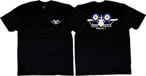 SMA BI-PLANE SS TSHIRT XXLARGE BLACK