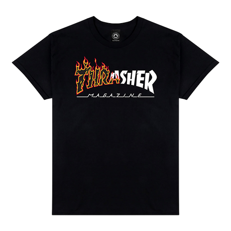 THRASHER IGNITE SS TSHIRT SMALL BLACK