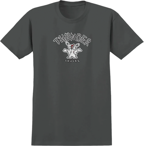 THUNDER TO PIECES SS TSHIRT SMALL CHARCOAL