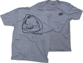 THE HEATED WHEEL BANK MAULER SS TSHIRT LARGE INDIGO