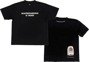 WORLD INDUSTRIES SKATEBOARDING IS DEAD SMALL BLACK
