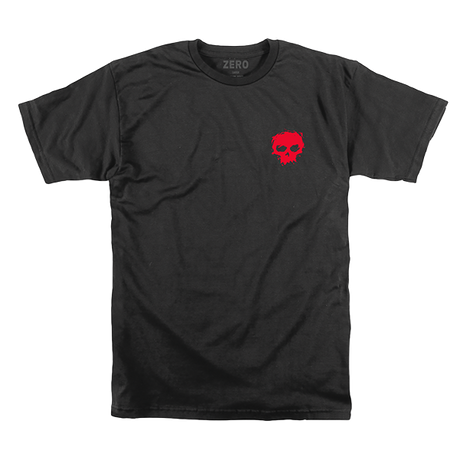 ZERO OR DIE SS TSHIRT XXLARGE BLACK/RED