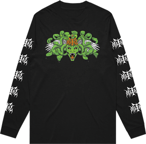 METAL MEDUSA LONGSLEEVE TSHIRT MEDIUM BLACK