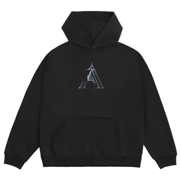 APRIL BLUEPRINT HOODIE XLARGE BLACK