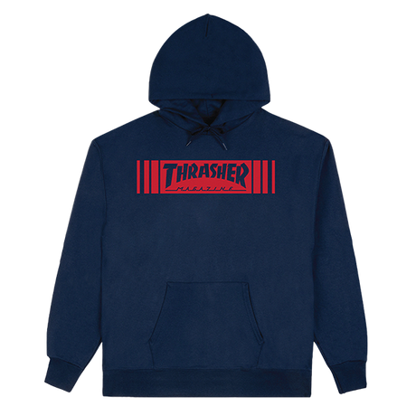 THRASHER BAR HOODIE MEDIUM NAVY