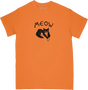 MEOW CROSS TSHIRT PAW YOUTH SS TSHIRT MEDIUM ORANGE