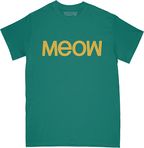 MEOW METRIC YOUTH SS TSHIRT MEDIUM JADE DOME