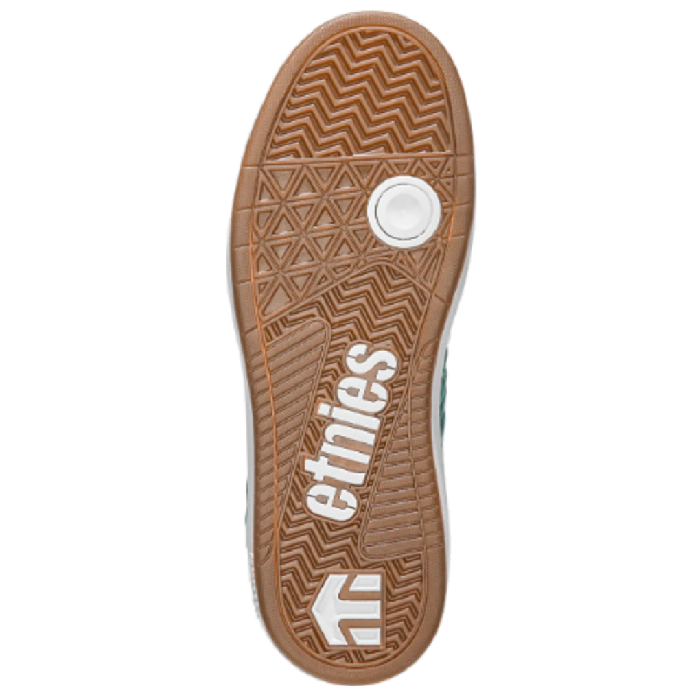 Etnies Barge LS Core Skate Shoes Grey Black Orange