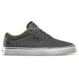 Etnies Barge LS Core Skate Shoes Grey Black Orange 10