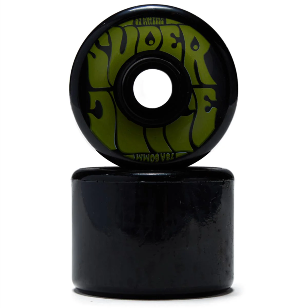 OJ Super Juice Wheels Black Yellow 60mm 78a