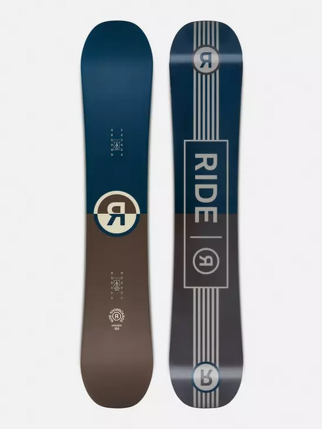 Ride Agenda Snowboard 26 Blue Grey 154 Wide
