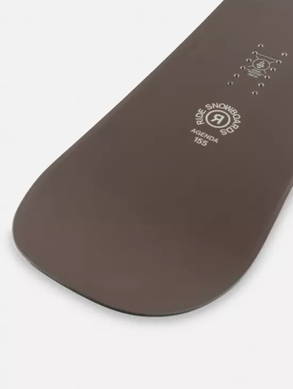 Ride Agenda Snowboard 26 Blue Grey 154 Wide