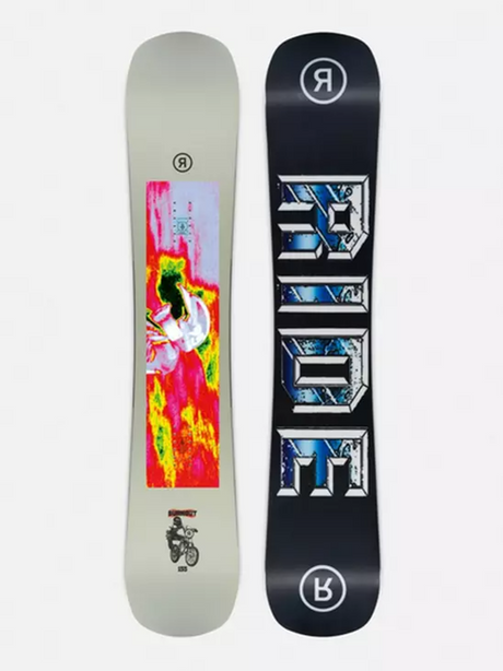Ride Burnout Snowboard 26 Black 158