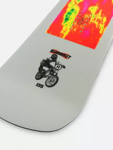 Ride Burnout Snowboard 26 Black 155