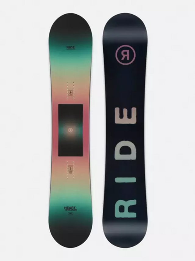 Ride Heartbreaker Snowboard 26 Teal 150