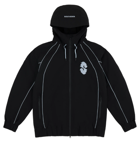 Souvenir Track Snow Jacket Mens Black