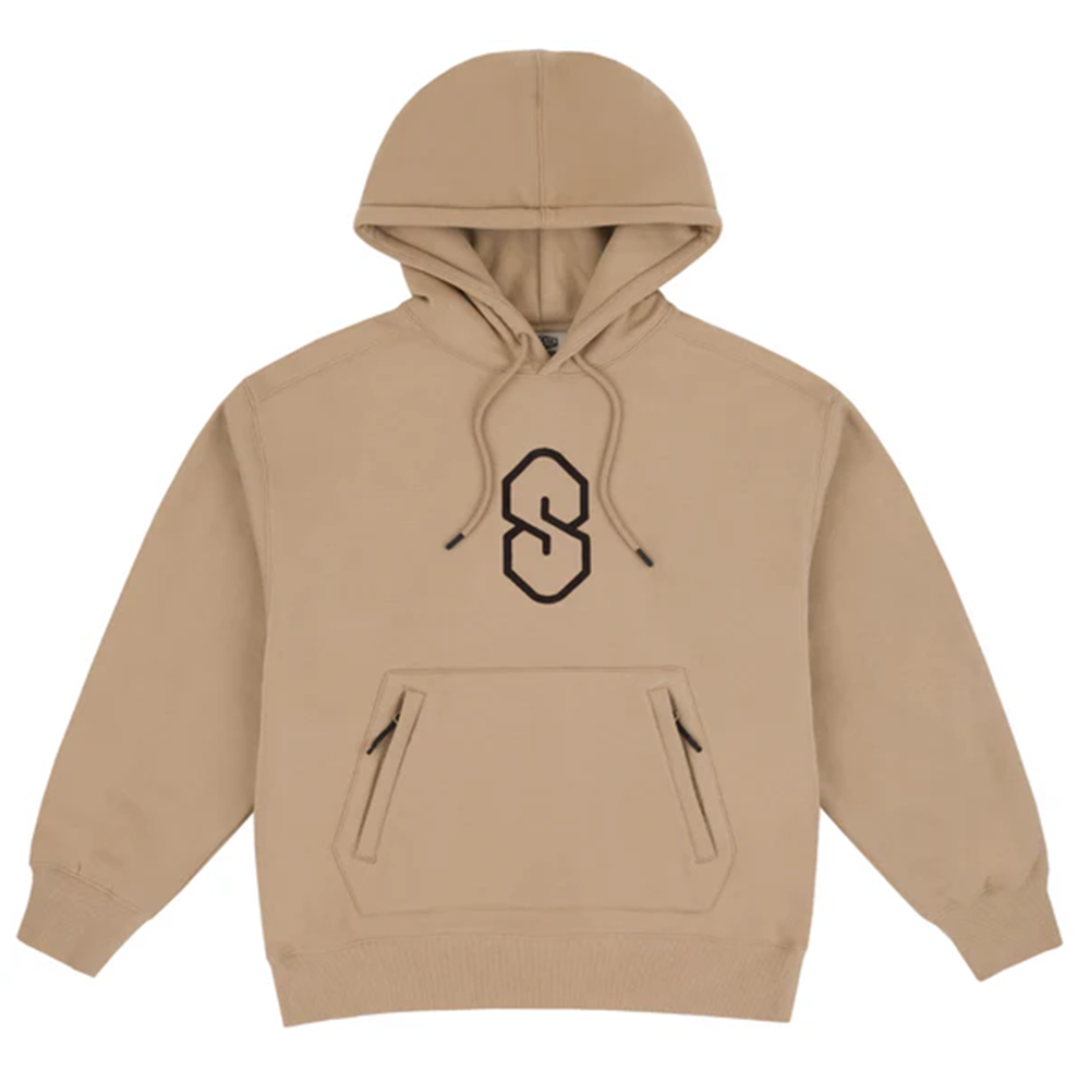 Souvenir DWR Tech Snow Hoodie Mens British Khaki S